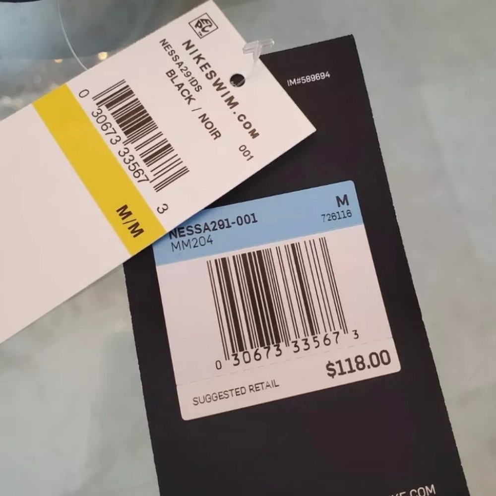 Nike Onyx Flash Bonded Cut-Out One Piece Swimsuit - Picture 6 of 6